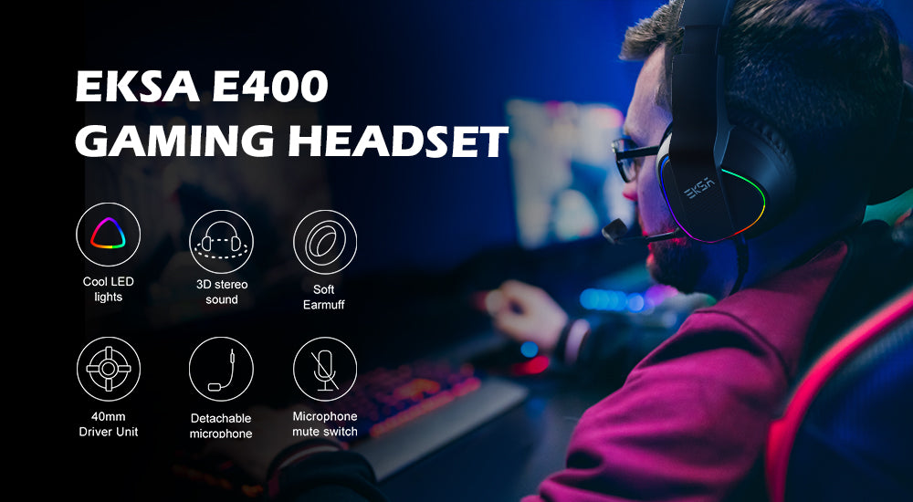 EKSA E400 RGB Gaming Headphone