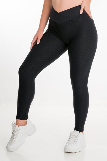 Pink V Criss Cross Scrunch Bum Leggings – StrongByMinx Activewear