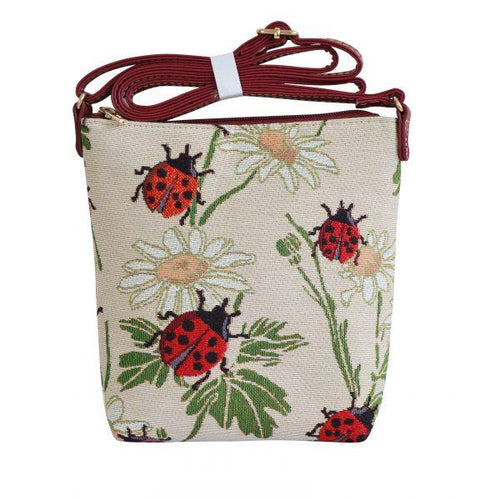 Tapestry Sling Bag Ladybird - A & M News and Gifts