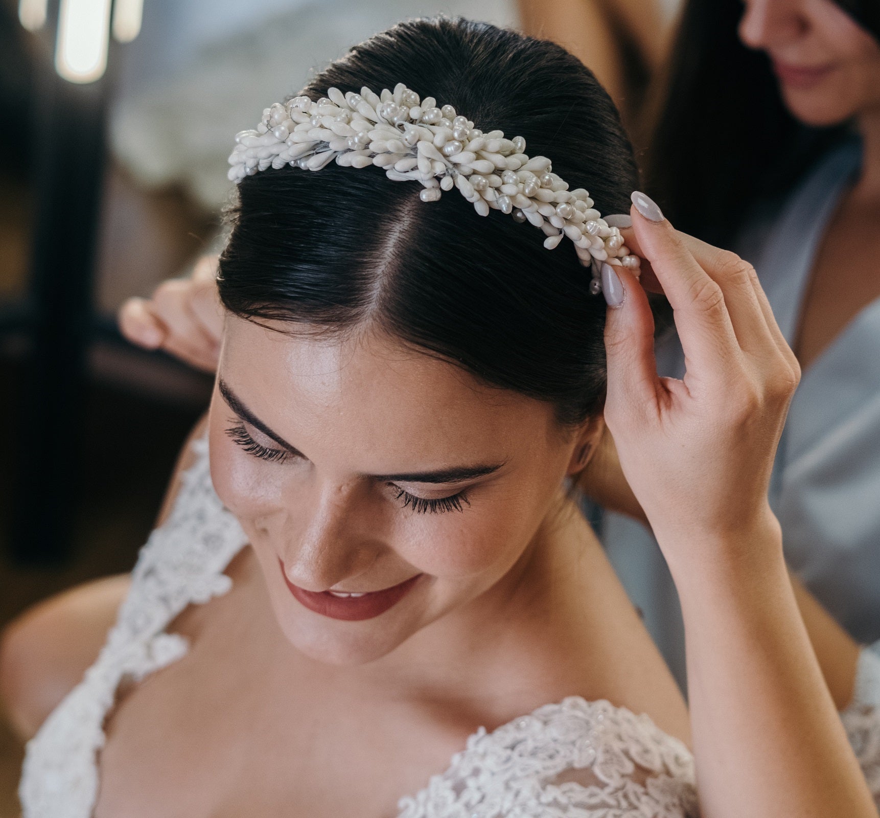 Accessoire cheveux mariée