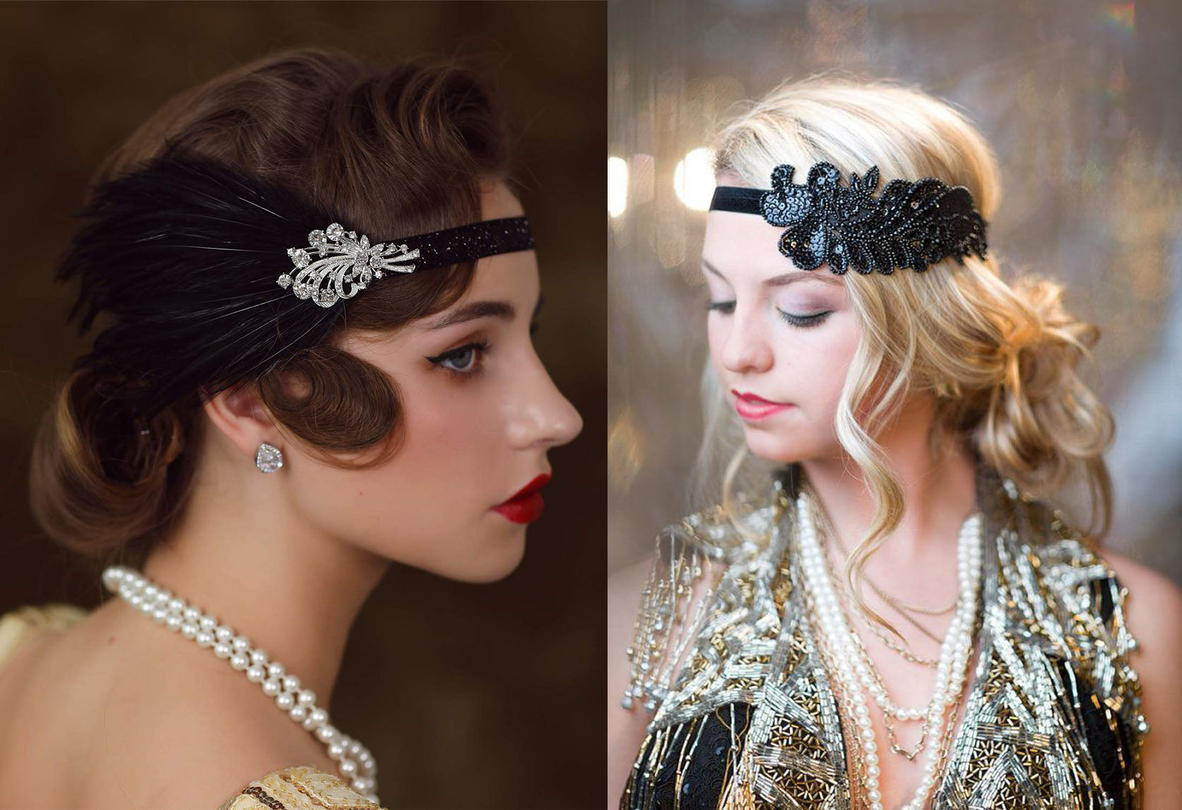 accessoire cheveux retro gatsby