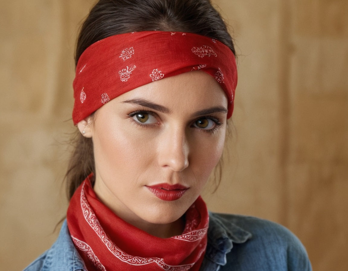 Bandana femme cheveux