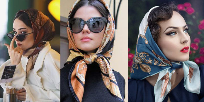 foulard femme inconnue classe