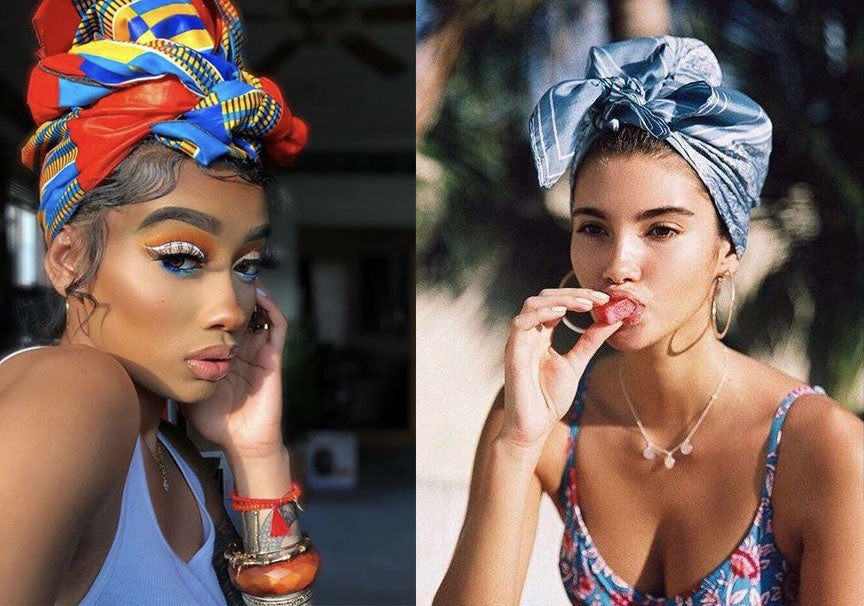 Comment mettre un foulard dans les cheveux ?