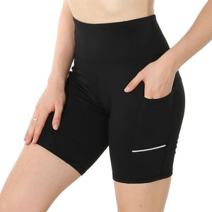 Women Summer Elastic Shorts. Quick Dry Gym & Yoga Shorts