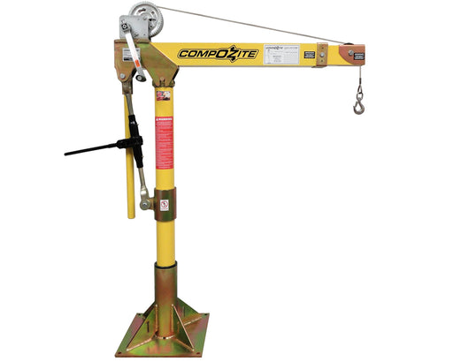 Synthetic Rope Assembly With Hook For Davit Crane