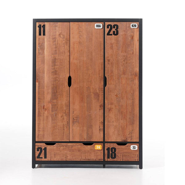 Vipack - Casami Wardrobe - with door - Colour Options – Jelly Bean Ireland