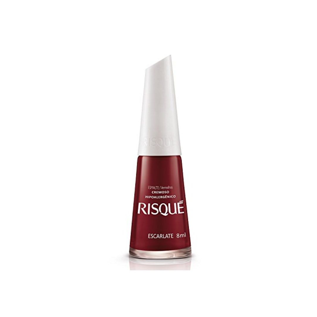 Risqué Creamy Scarlet Nail Polish 8 Ml – Brasil Eu Quero!