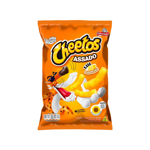 Cheetos Assado Onda Sabor Requeijao 🇧🇷 