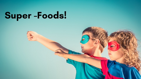 super foods, kids super heroes, super heroes 