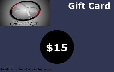 $15 Alouise Love gift card.