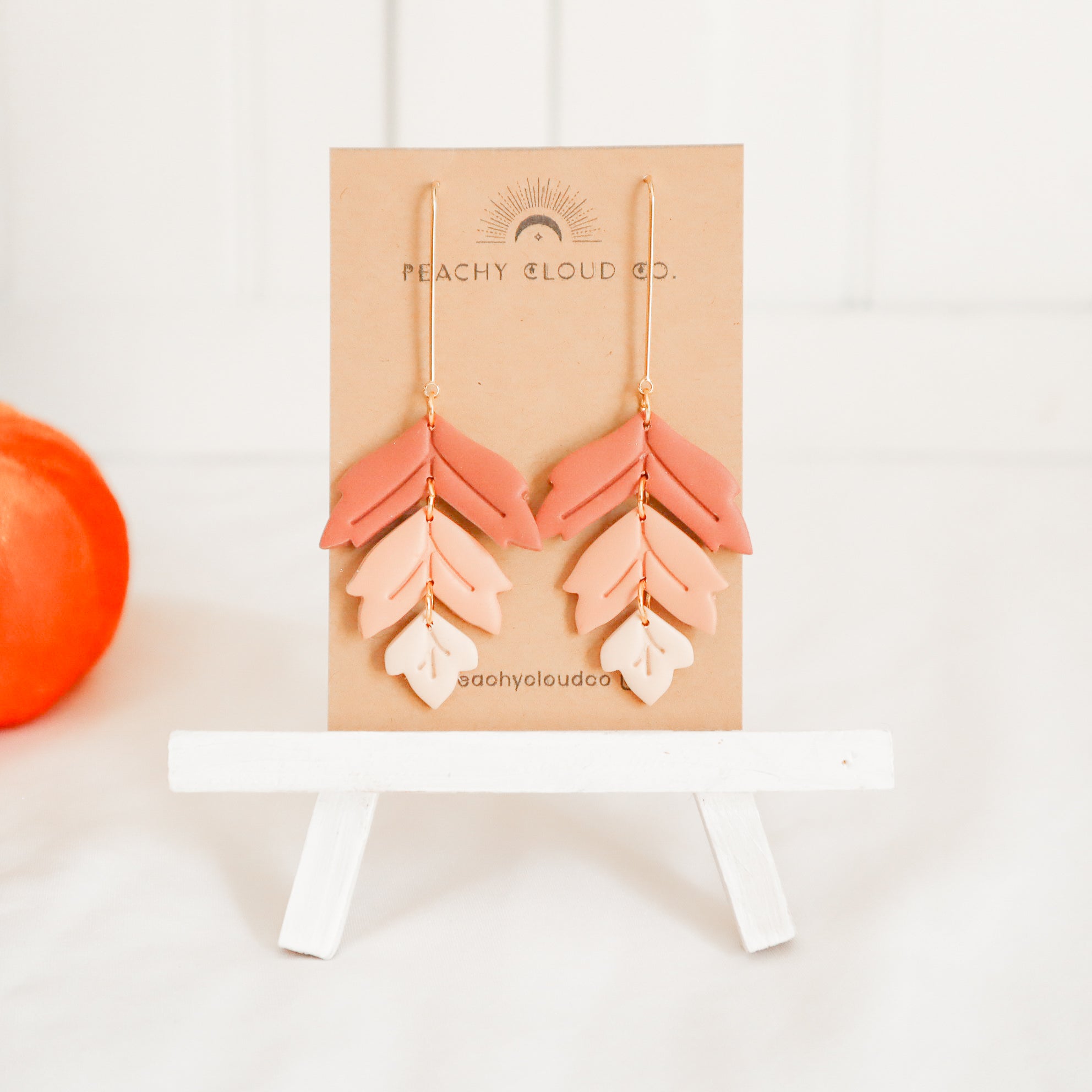 Tiered Leaf Drop - Neutral