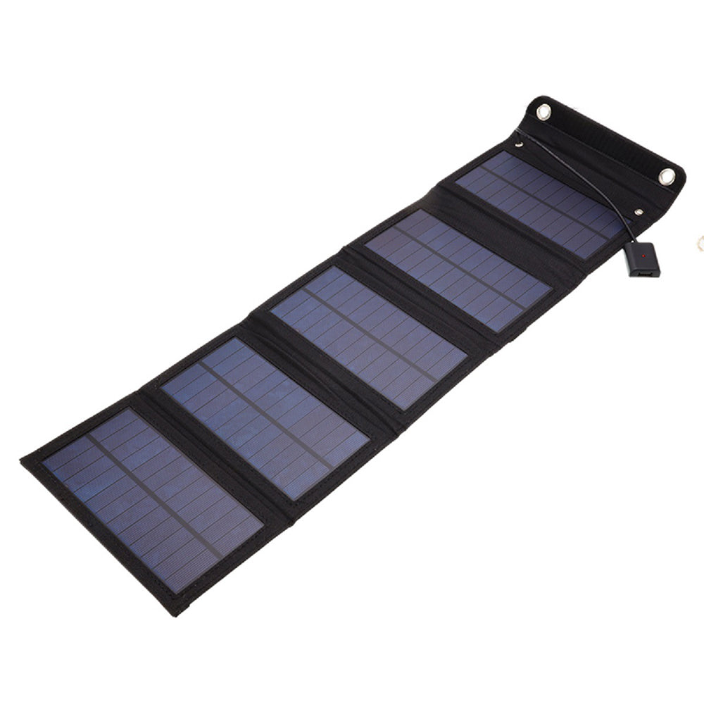 15W USB Portable Solar Panel Charger for Cell Phone