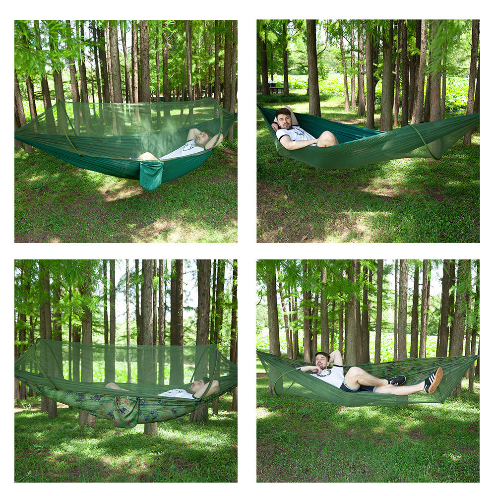 Hammock with Net and Rain Fly