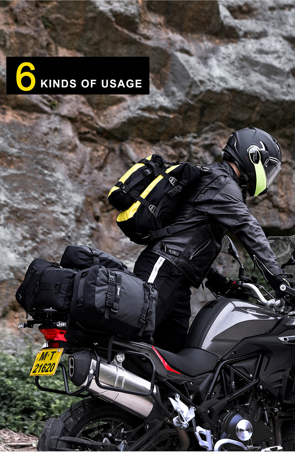 Rhinowalk Motorcycle Travel Luggage