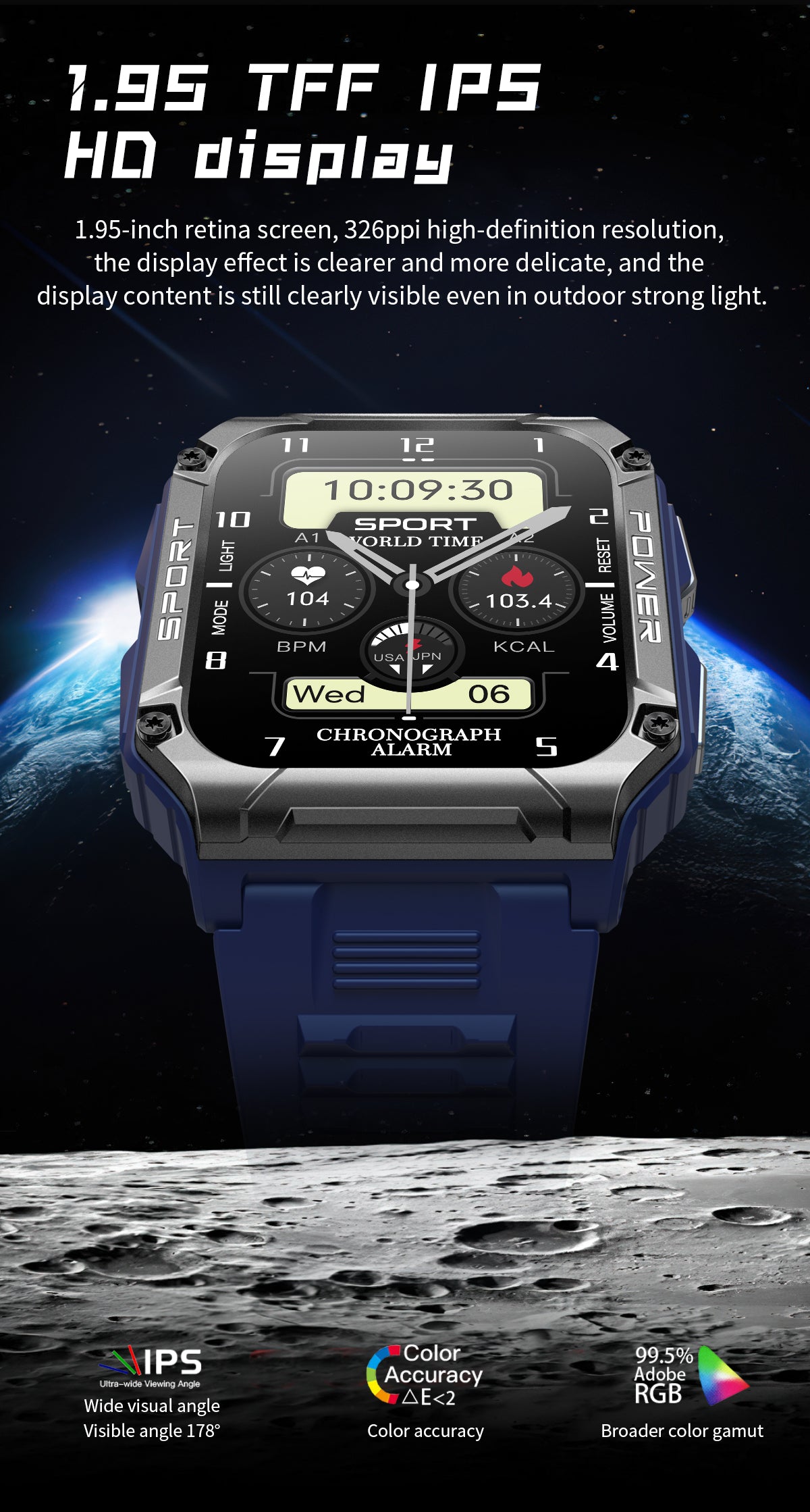 Rugged Tactical Smartwatch
