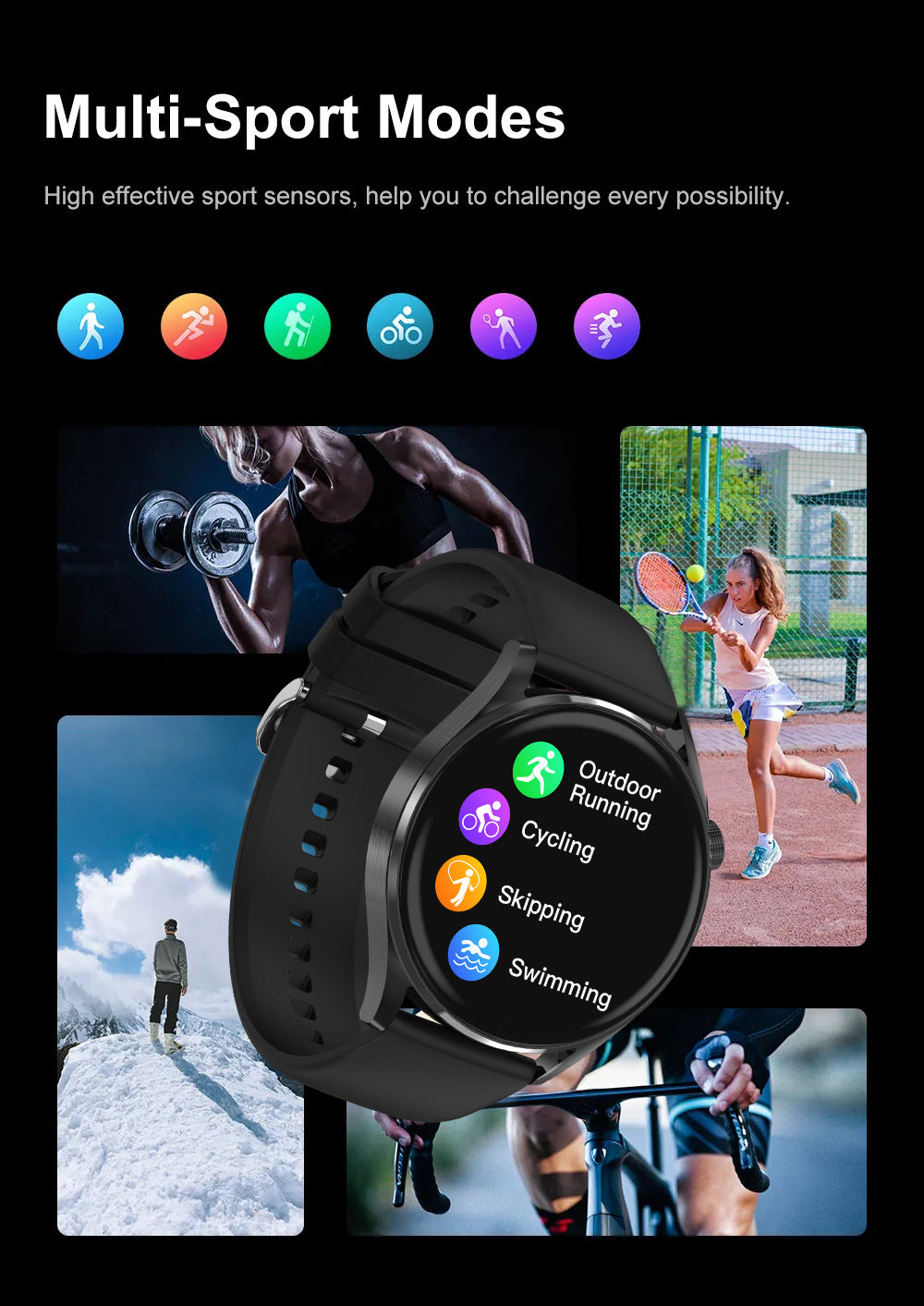 Smart Watch Fitness Tracker