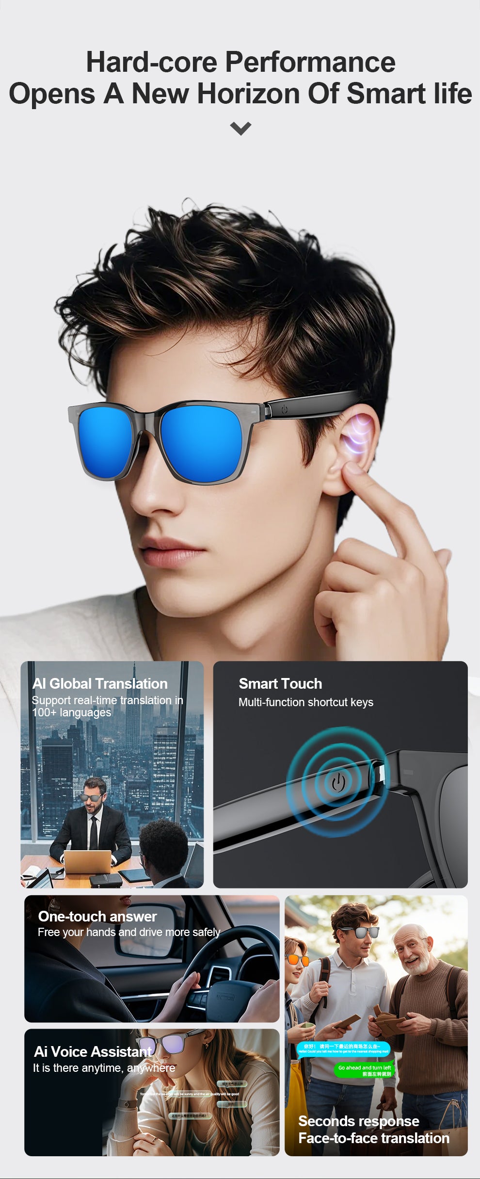Smart Glasses with AI