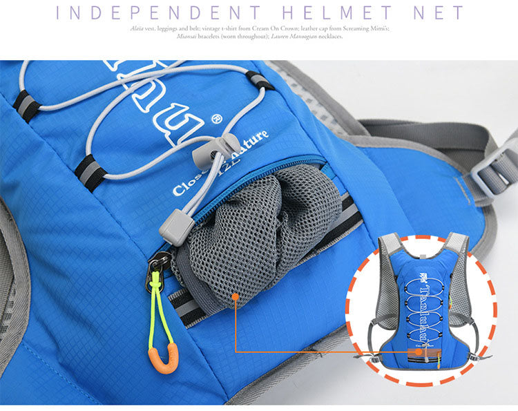 Waterproof Bicycle Helmet Backpack
