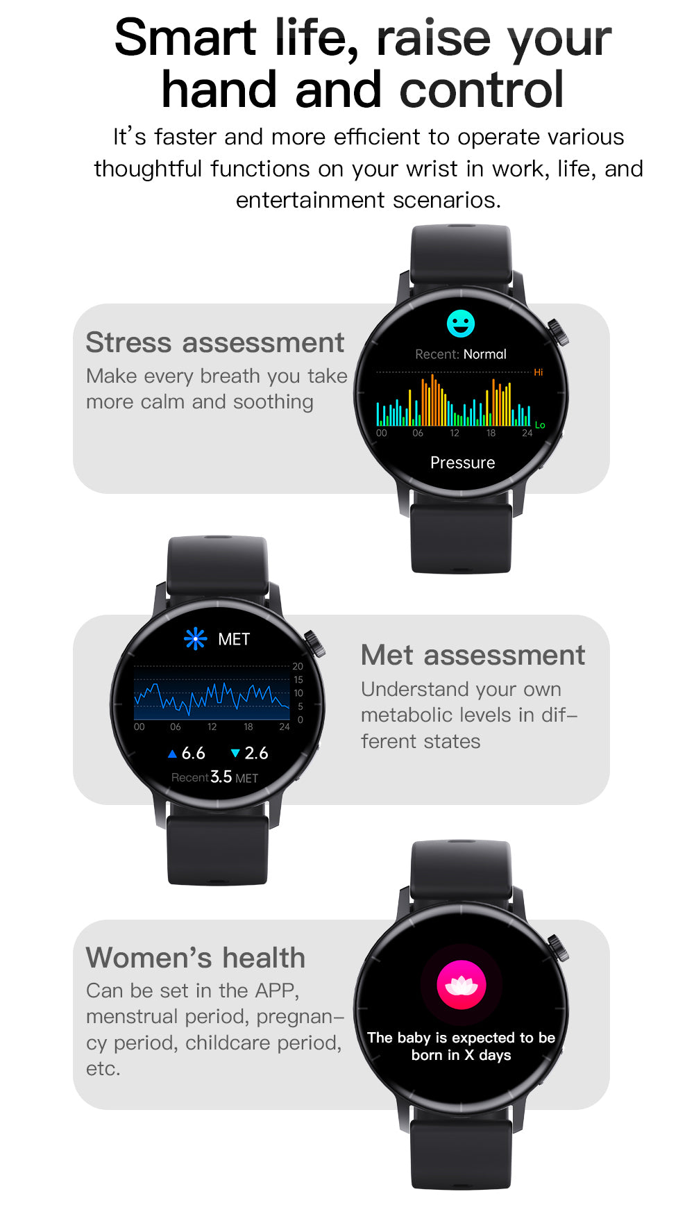 ECG monitor Smart Watch