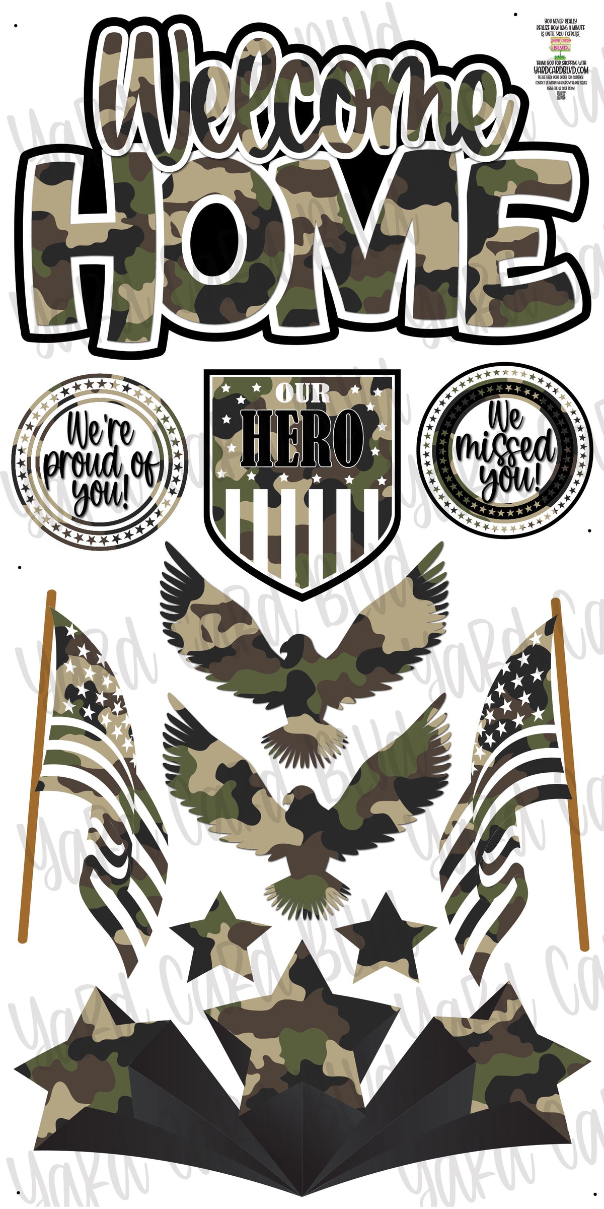 Free Printable Military Welcome Home Template