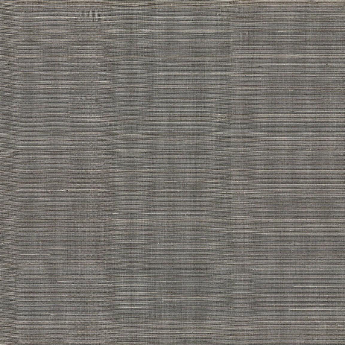 Abaca Weave Wallpaper // Charcoal