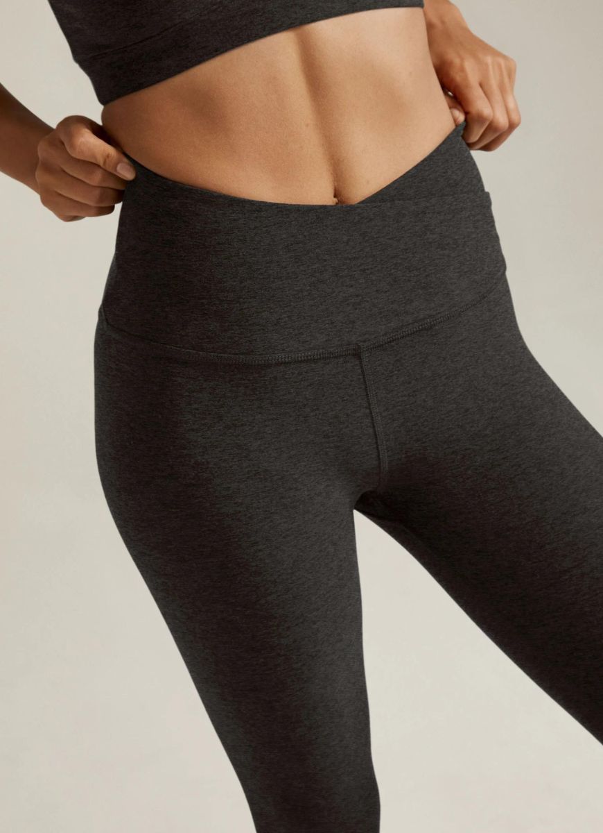 Beyond Yoga  Spacedye Caught In The Midi High Waisted Legging (Pink) –  relevé