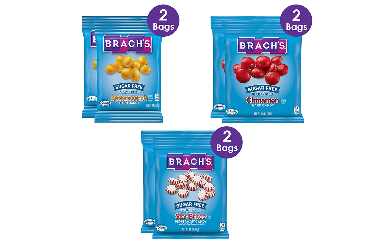 Brach's Sugar Free Variety, 6 Count