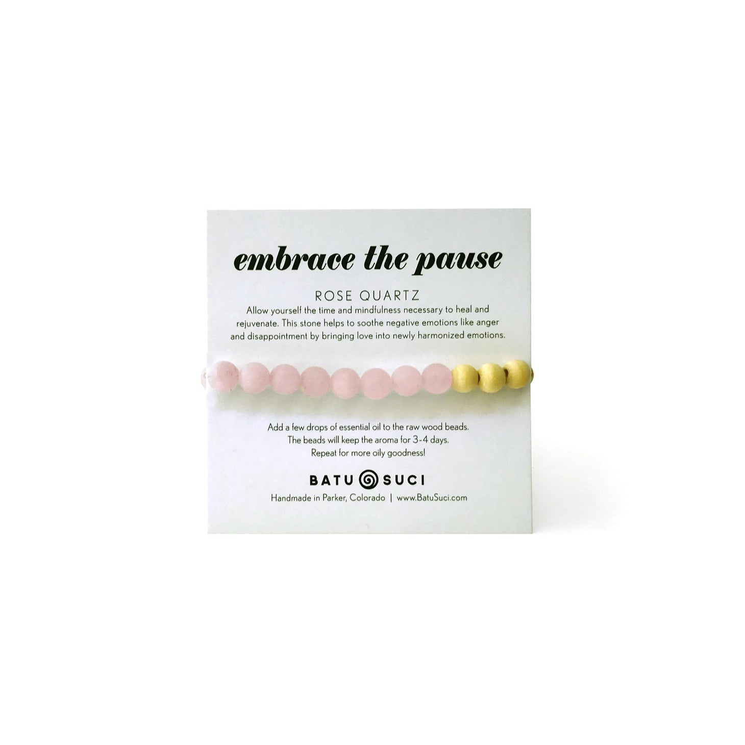 Embrace the Pause Bracelet Diffuser