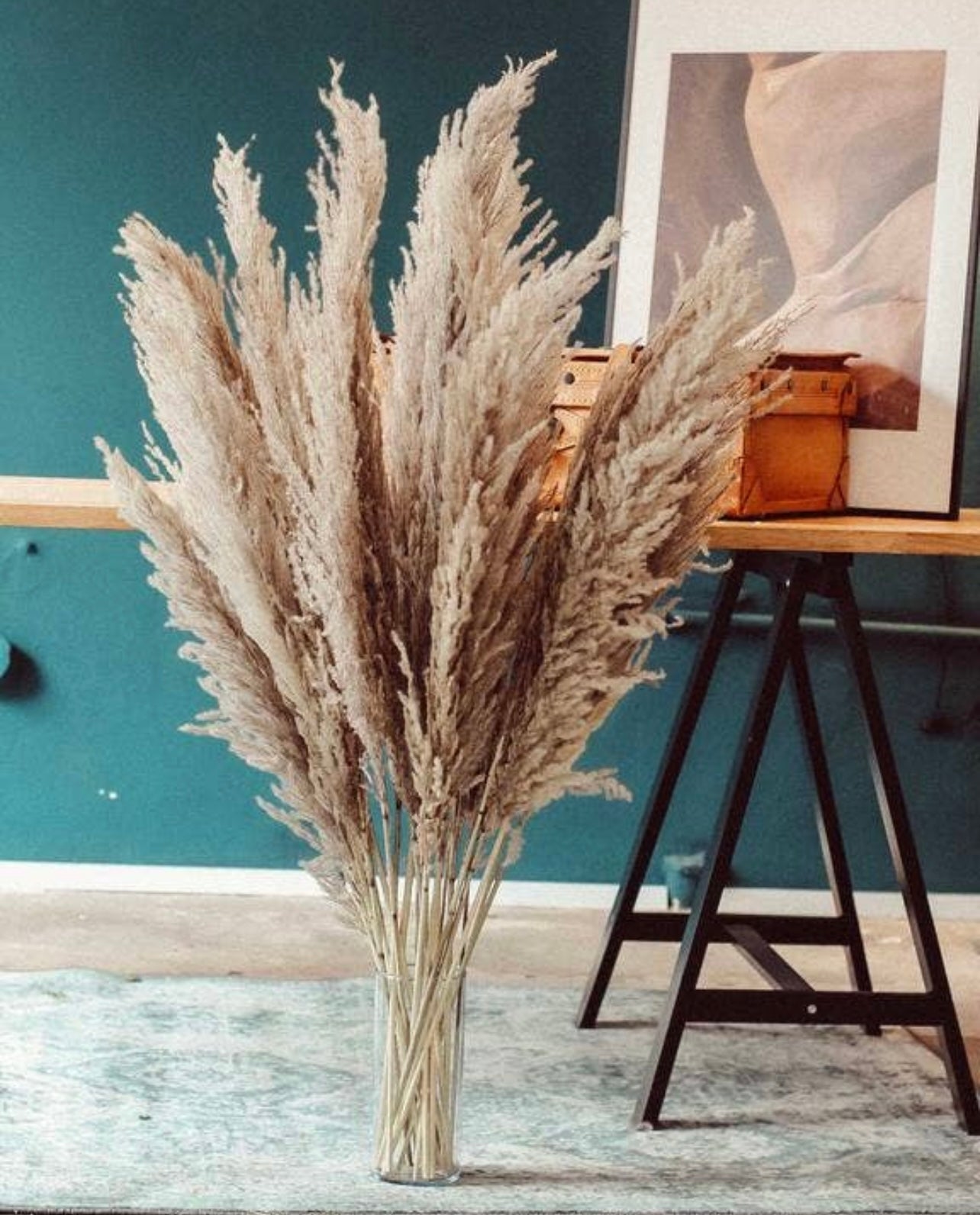 Natural Colored Pampas Grass – Suede Design and Baby