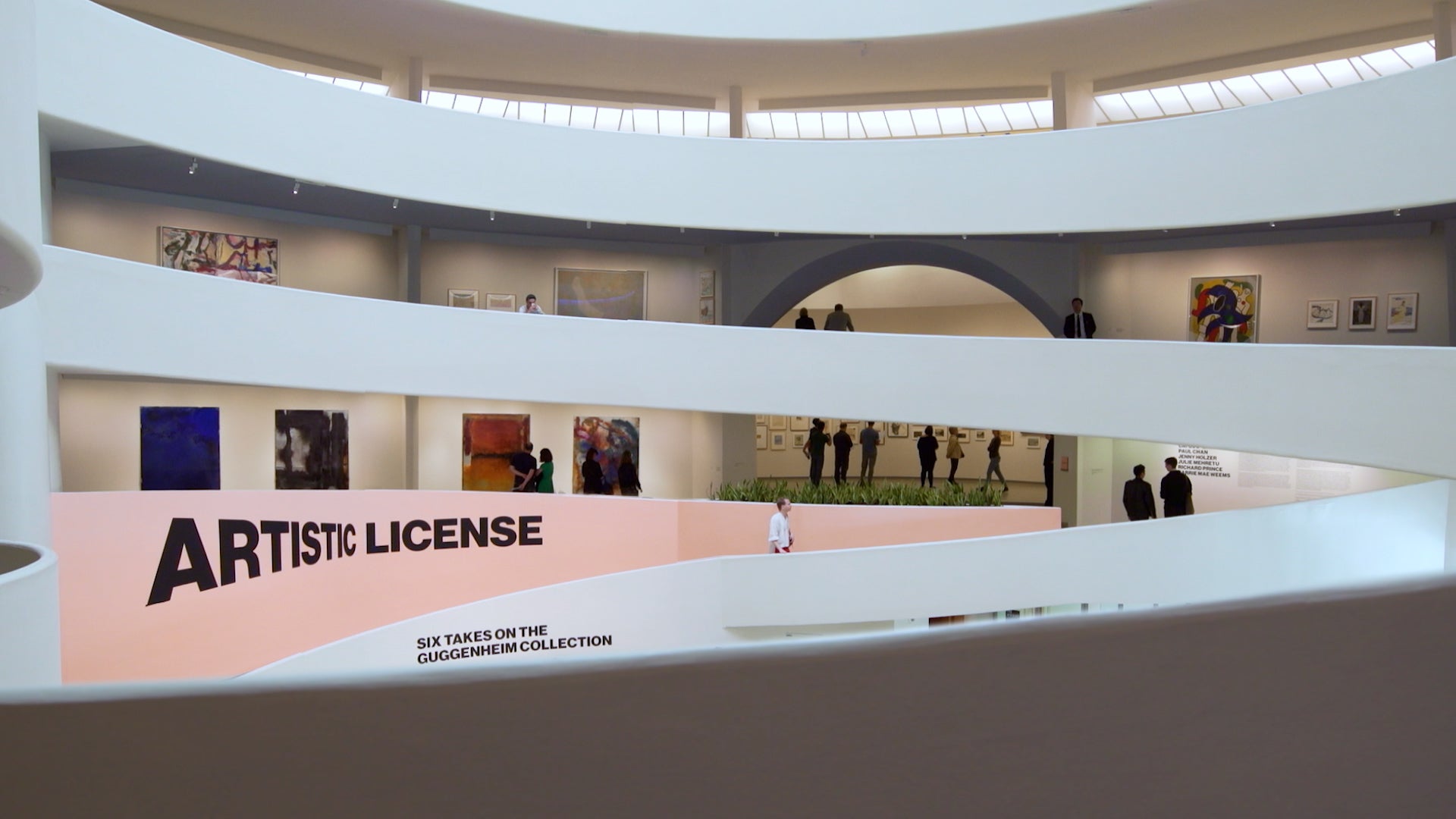 julie mehretu Guggenheim Museum in 2019