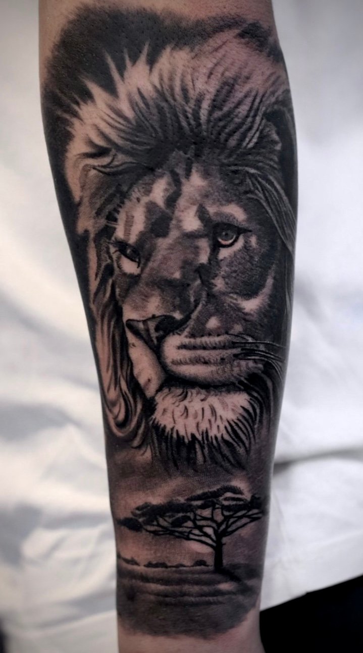 🦁 70+ Lion Tattoos Meanings Designs and Ideas: Powerful Lion Tattoos H –  neartattoos