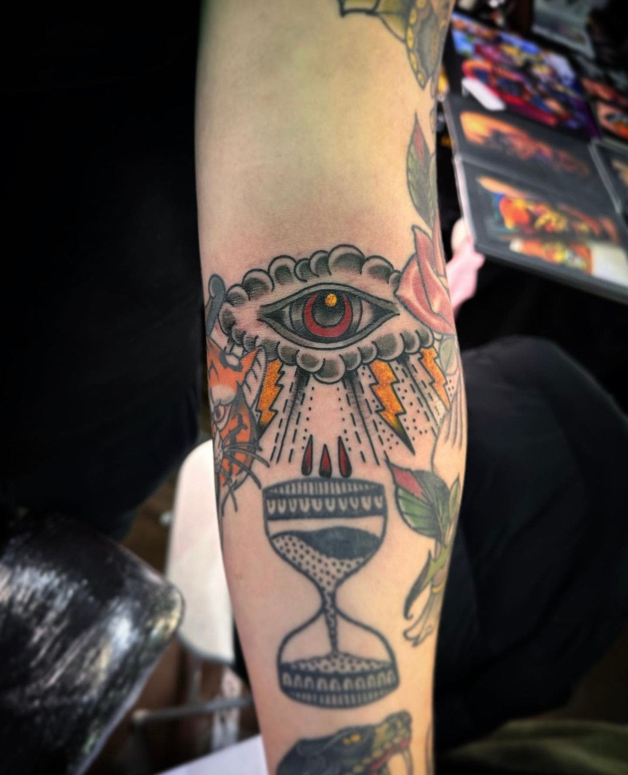 My Lotería tattoo Red Eye Gallery Tattoo Studio in Houston TX   rTattooDesigns