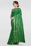 Elegant Vichitra Silk Sarees With Sequins Work