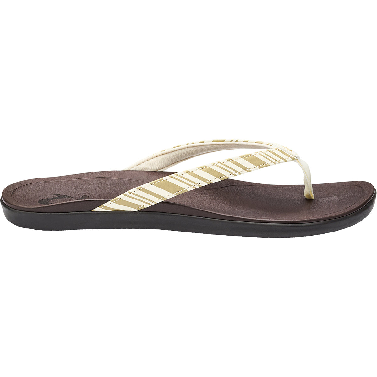 OluKai Ho'opio Clay/Stripe | Women's Beach Sandals | Footwear etc.