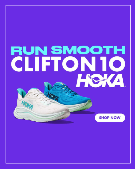 Run Smooth: Clifton 10 HOKA