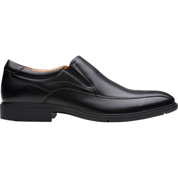 Men's Clarks Eldredge Step Black Leather