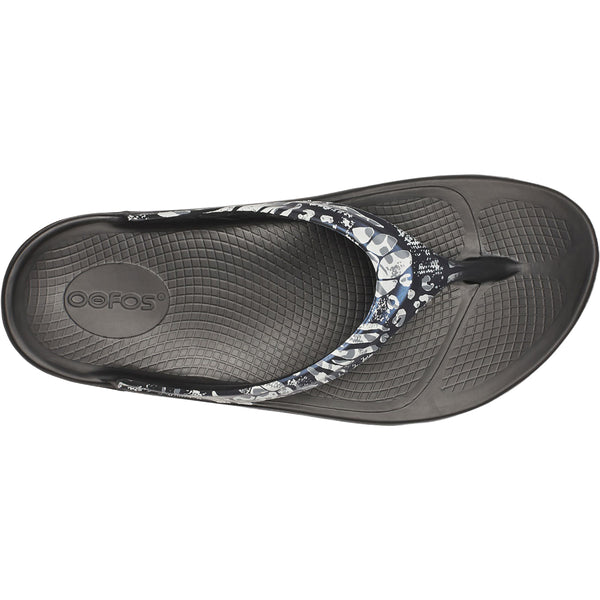 Women's Oofos OOLala Limited Black Combo Camo