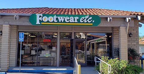 Rancho Bernardo, California Footwear etc. Location