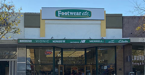 San Carlos, California Footwear etc. Location