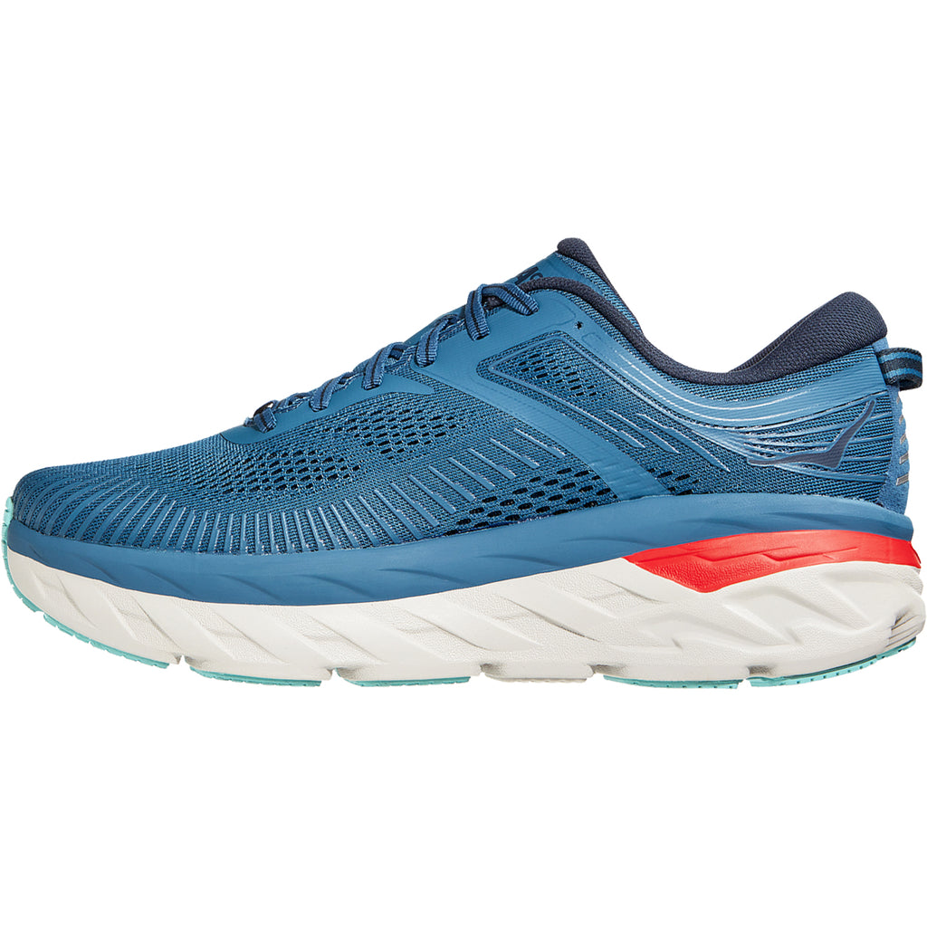 Hoka Bondi 7 Real Teal | Men's Running Shoes | Footwear etc.