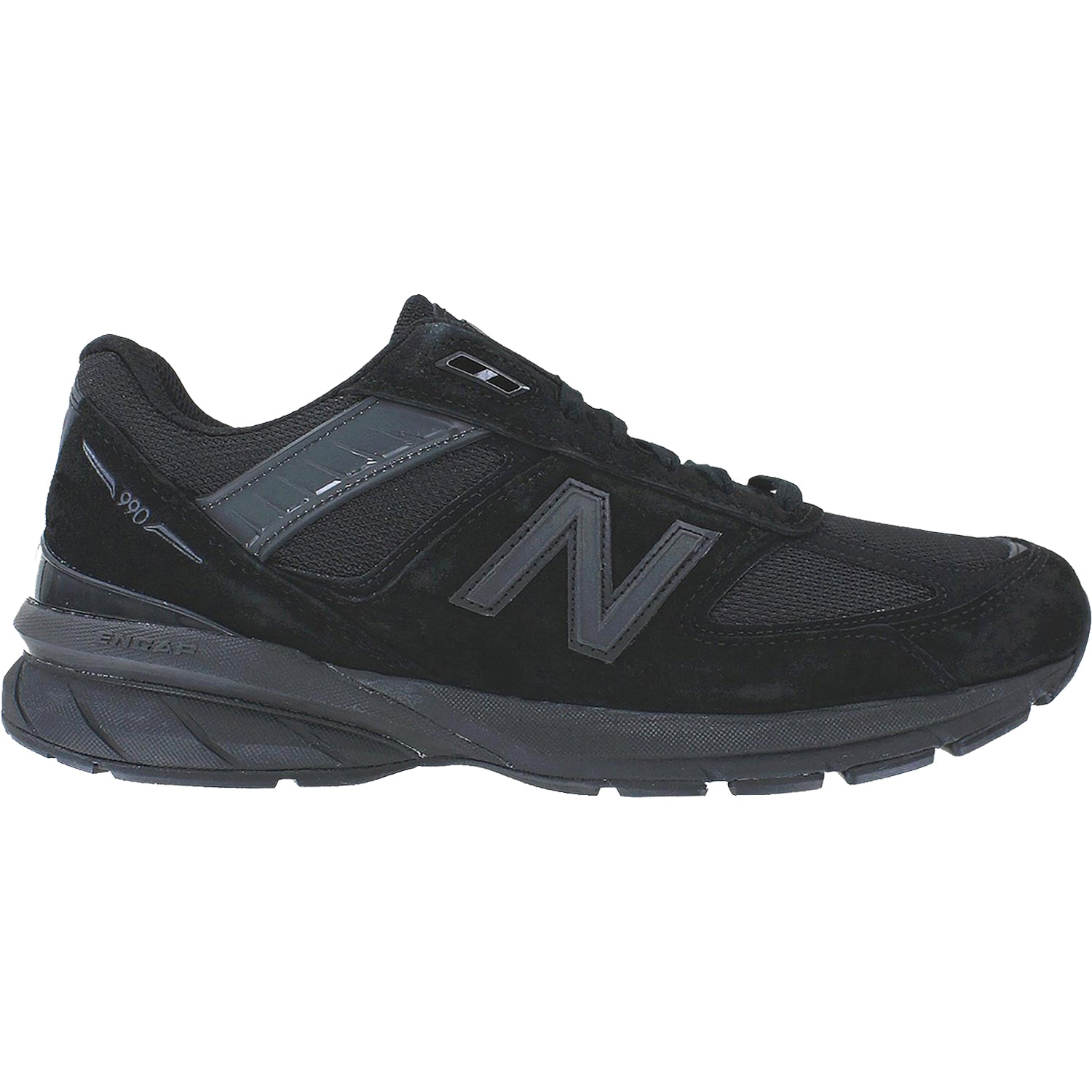 Men's New Balance M990BB5 Running Shoes Black/Black Suede/Mesh | lupon ...