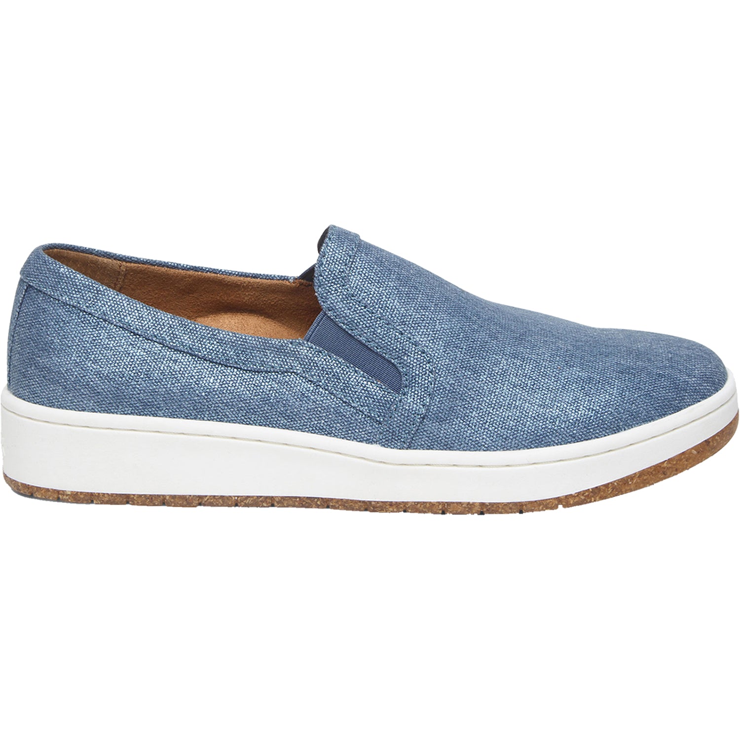 Aetrex Cameron Denim | Women's Slip-On Sneakers | Footwear etc.