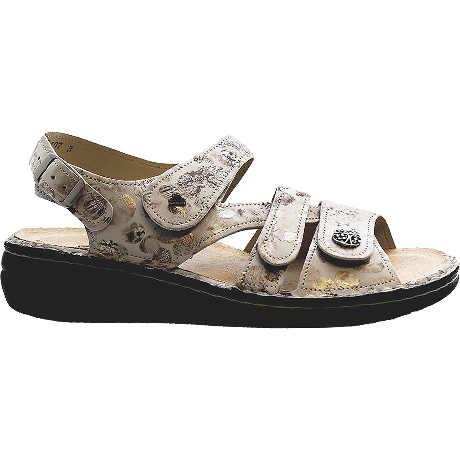 Broederschap Premisse Opa Finn Comfort Gomera Soft Stone | Ankle Strap Sandals | Footwear etc.