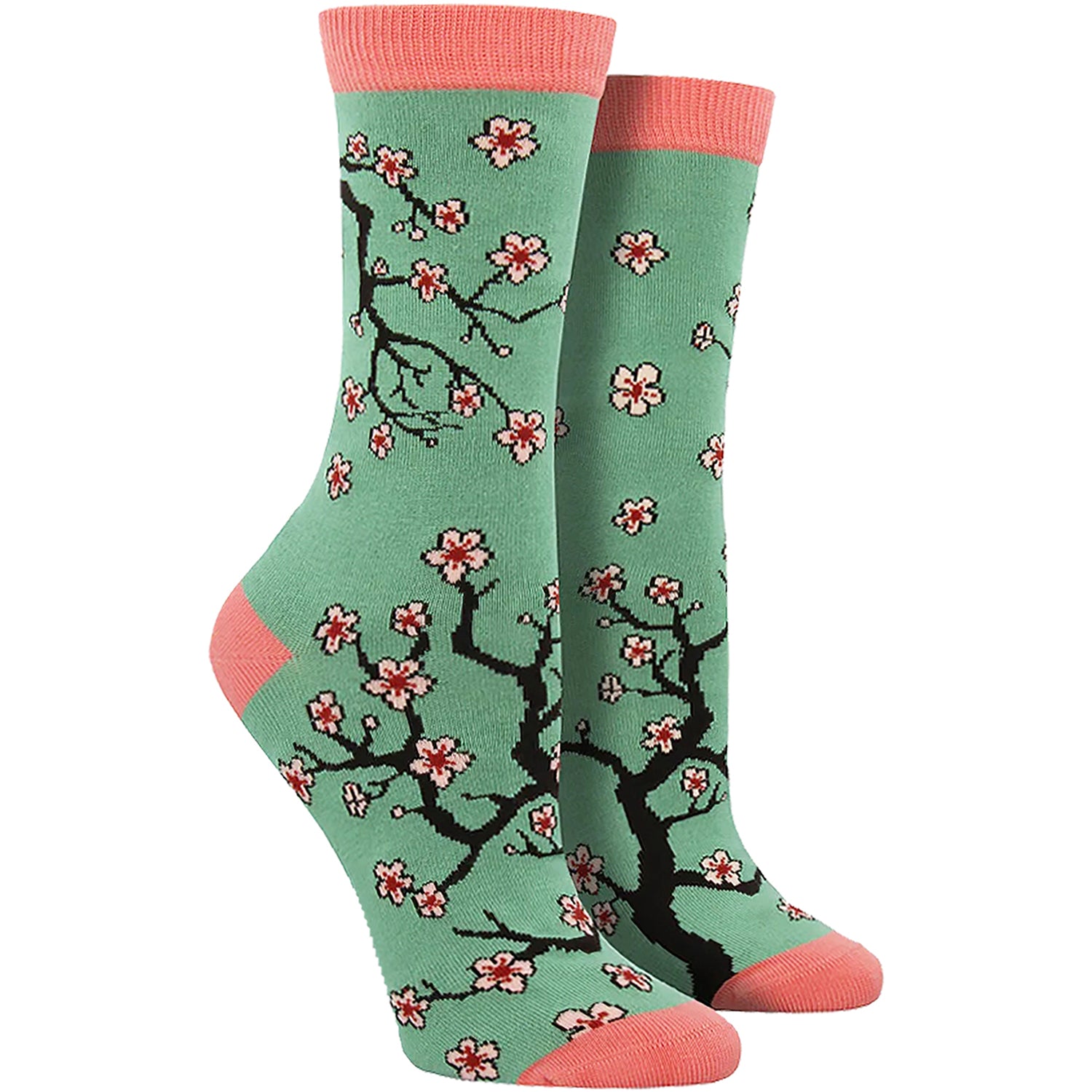 Socksmith Bamboo Cherry Blossom Novelty Socks Footwear Etc