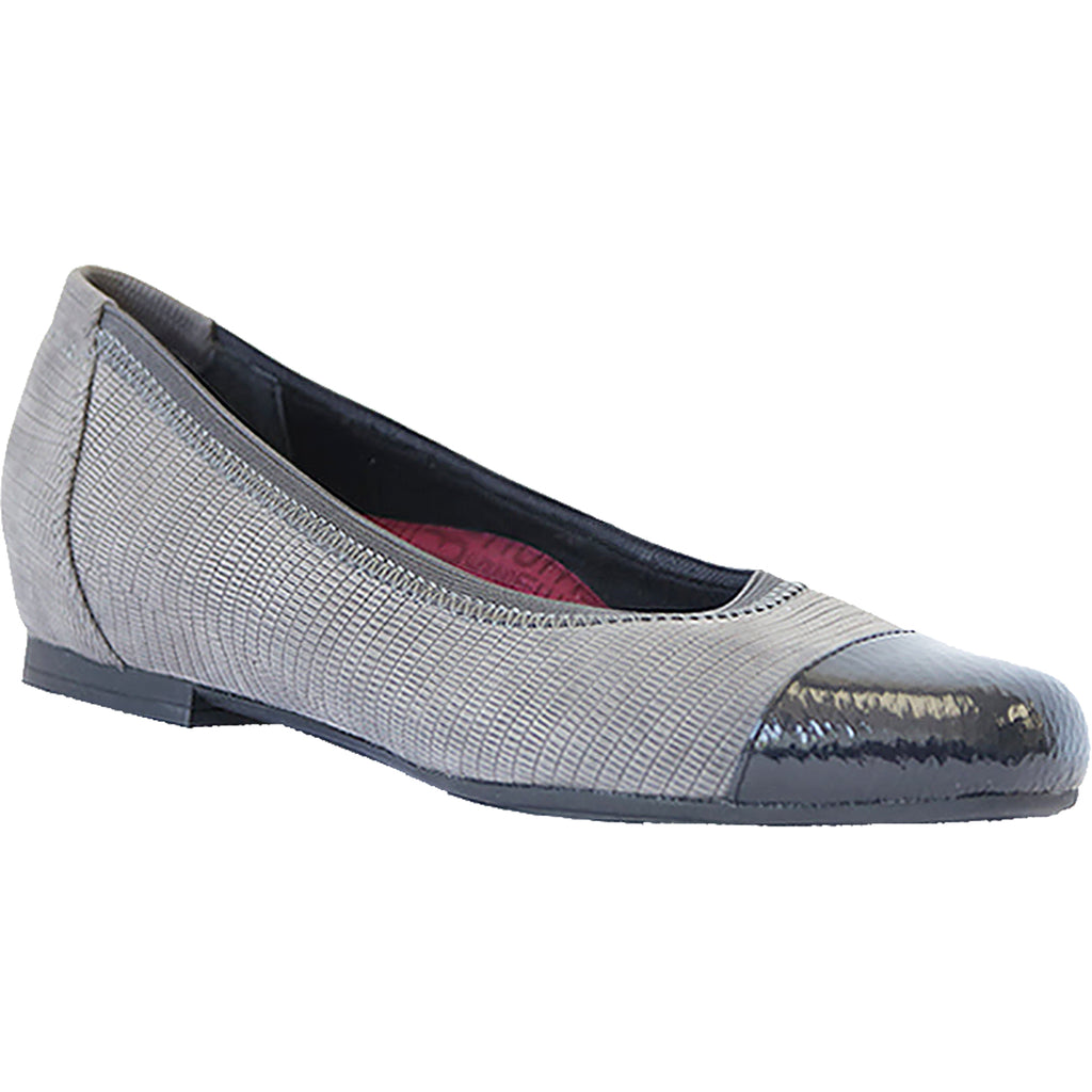 Munro Danielle II Grey | Women's Slip-On Flats | Footwear etc.