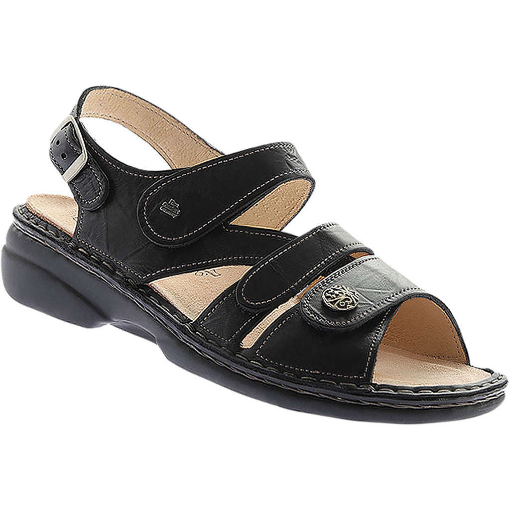 Finn Comfort Gomera Black | Women's Comfort Sandals – Footwear etc.