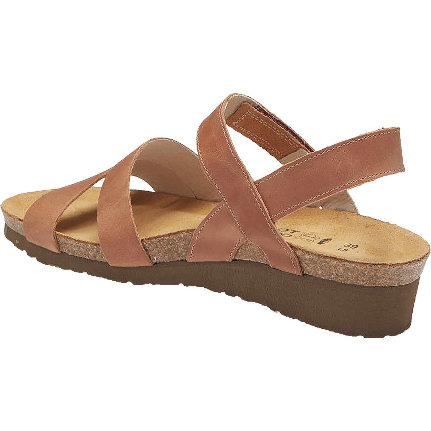 Naot Kayla Latte | Women's Wedge Heel Sandals | Footwear etc.