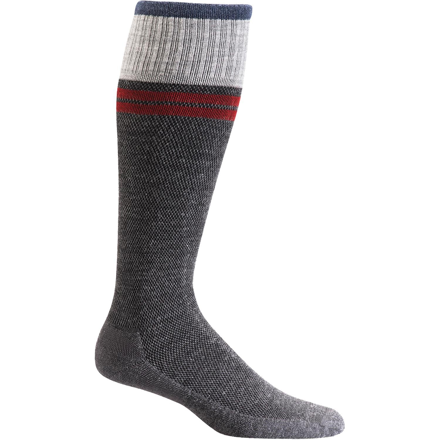 Men's Sockwell Sportster Knee High Socks 15-20 mmHg Charcoal – Footwear ...