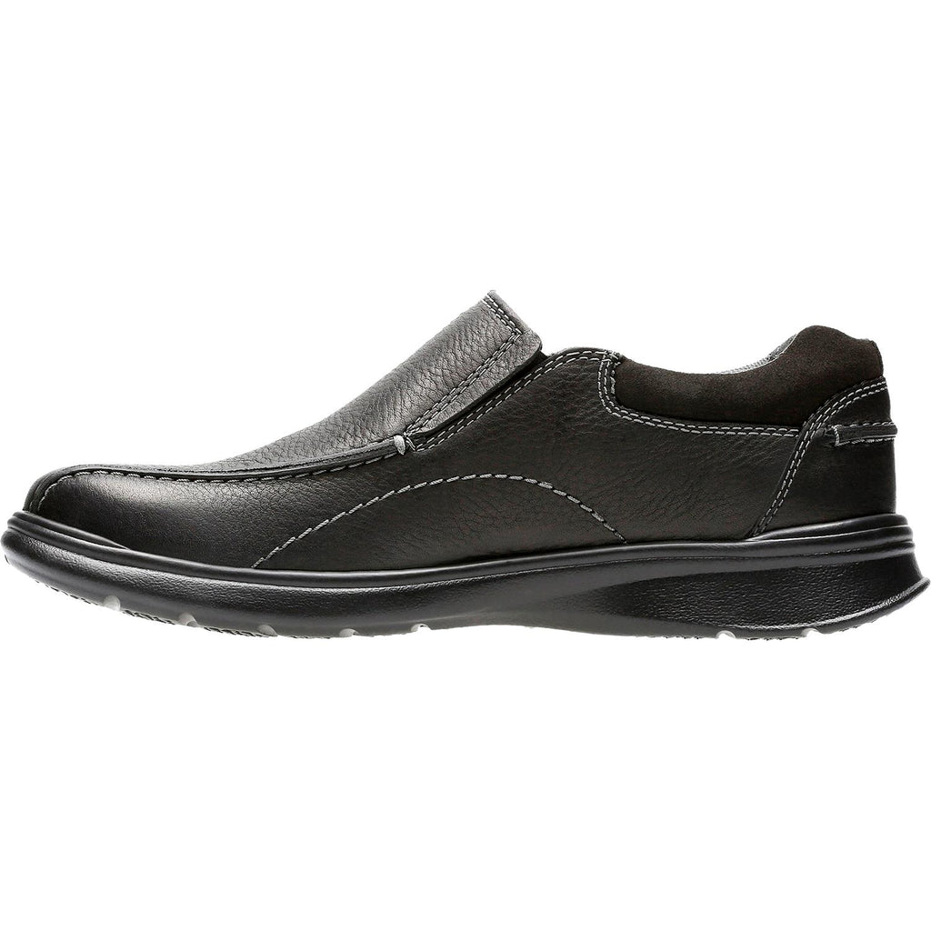 Men's Clarks Cotrell Step Black Leather – Footwear etc.